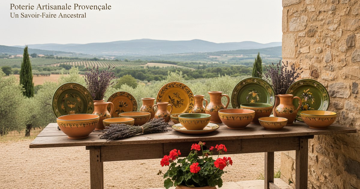 La poterie artisanale provençale, un savoir-faire ancestral