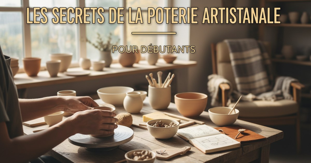 Les secrets de la poterie artisanale pour débutants